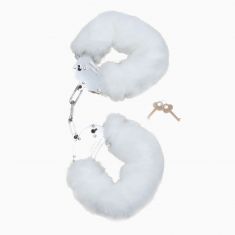 Наручники - Fetish Boss Series Furry Cuffs White Наручники - Fetish Boss Series Furry Cuffs White