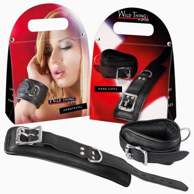 Наручники - 2030543 Leather Handcuffs, black
