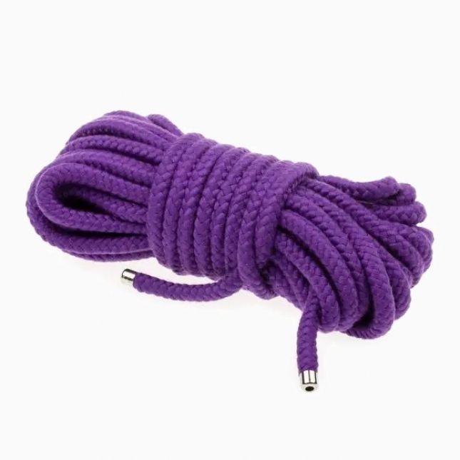 Мотузка для бондажу Bondage Rope 10 м Purple