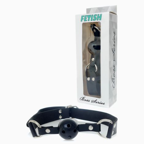 Кляп - Ball Gag Black - Fetish Boss Series