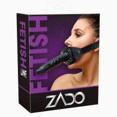 2020254 Zado Leather Gag Penis - Black {} S/L