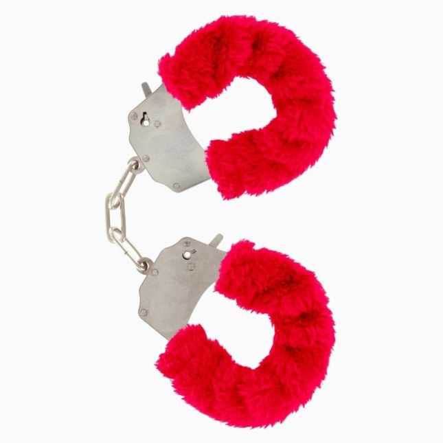 Наручники Furry Fun Cuffs (красный)
