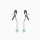 Зажимы для сосков Liebe Seele Glow-in-dark Nipple Clamps Light Blue