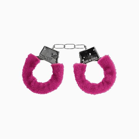 Наручники - Ouch! Beginner's Handcuffs Furry Pink