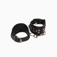 Кайдани на щиколотки Leather Leg Cuffs Black
