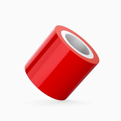 Скотч для бондажа Liebe Seele Bondage Tape Red 25м, не липнет к коже и волосам, без следов