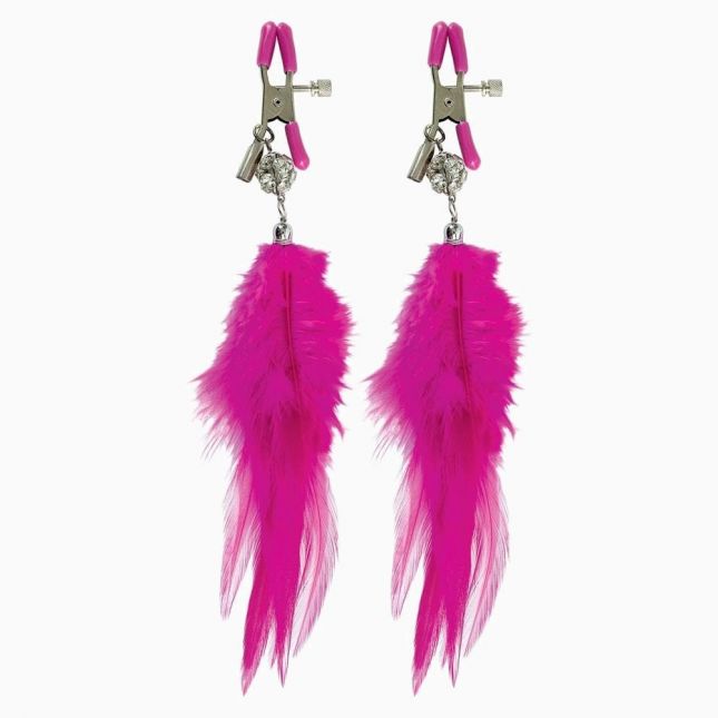 Зажимы для сосков Fancy Feather Nipple Clamps Fetish Fantasy