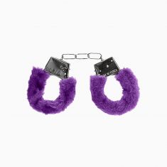 Наручники - Ouch! Beginner's Handcuffs Furry Purple