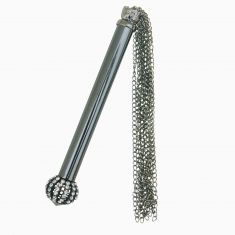 Металевий батіг Sportsheets Midnight Jeweled Chain Tickler