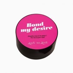 Скотч для бондажа Love To Love BOND MY DESIRE (15м) Чорний, не липне до шкіри і волосків