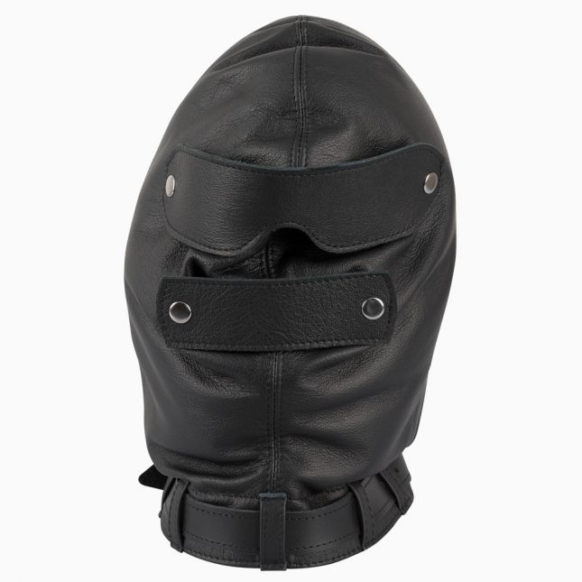 Маска - 2020203 Leather Isolation Mask, black, S/L