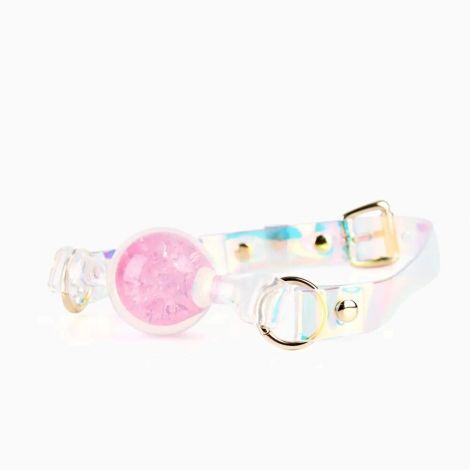 Кляп Liebe Seele Crystal Ball Gag - Pink (Large Ball)