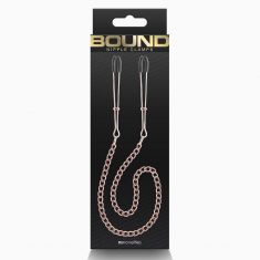 Затискачі для сосків - Bound Nipple Clamps Dc3 Rose Gold