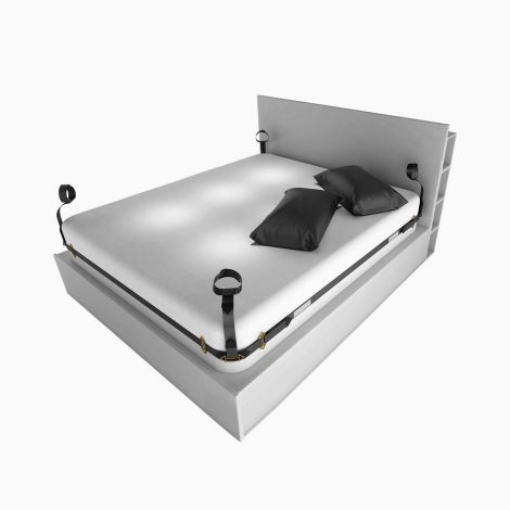 Фіксатори рук та ніг для ліжка LOCKINK BDSM Adjustable Bed Restraint Kit