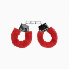 Наручники - Ouch! Beginner's Handcuffs Furry Red