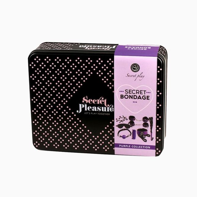 Набір БДСМ - Secret Play Secret Pleasure Purple Collection Bondage Kit