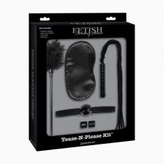 Набор БДСМ - Fetish Fantasy Tease-N-Please Kit Black
