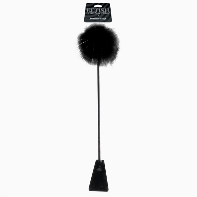 Стек - Fetish Fantasy Series Feather Crop Black