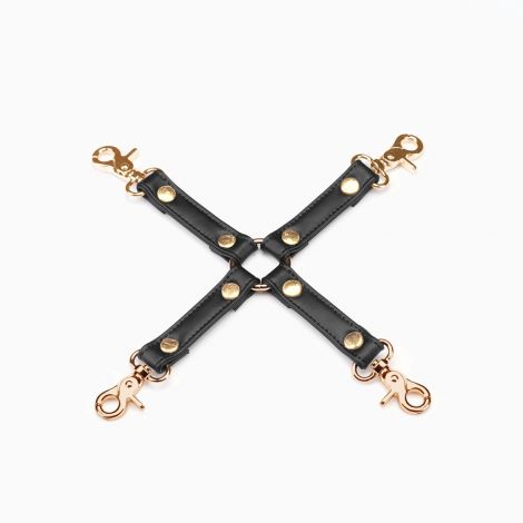 Крестовина Liebe Seele Black Organosilicon Hogtie, экокожа