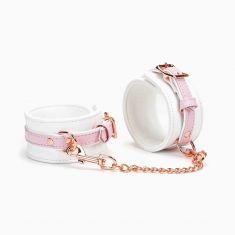Поножи Liebe Seele White & Pink Fairy Leather Ankle Cuffs