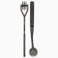 Колесо Вартенберга игольчатое на 3 ряда зубцов Doc Johnson Kink- Spike - Solid Metal Pinwheel - 3 Wh Колесо Вартенберга игольчатое на 3 ряда зубцов Doc Johnson Kink- Spike - Solid Metal Pinwheel - 3 Wh