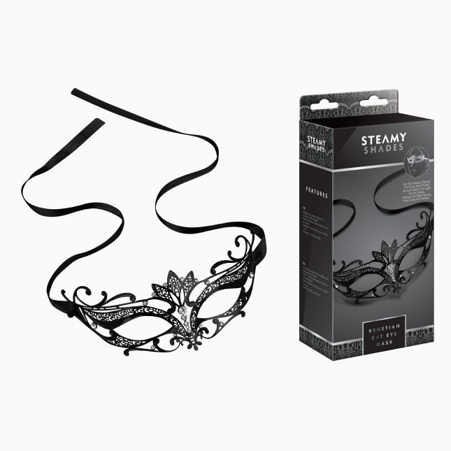 Маска - STEAMY SHADES Venetian Cat Eye Mask