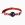Кляп силіконовий Feral Feelings Silicon Ball Gag Red/Black, червоний ремінець, чорна кулька
