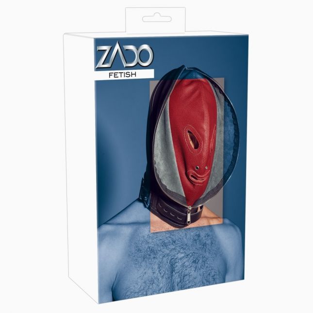 Маска - 2020211 Leather Double Mask, red, S-L