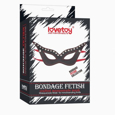 Маска - Bondage Fetish Crafted Masquerade Mask