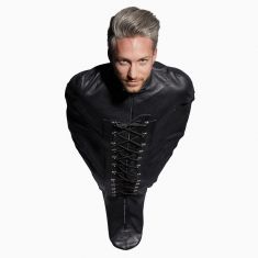 Мішок - 2050072 Leather Bondage Sleeping Bag, black, S/XL