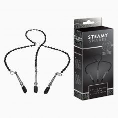 Зажимы для сосков - STEAMY SHADES Y-Style Deluxe Beaded Nipple Clamps Зажимы для сосков - STEAMY SHADES Y-Style Deluxe Beaded Nipple Clamps