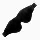 Маска на глаза Sportsheets Soft Blindfold Black на широкой резинке, нежная