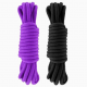 Набір мотузок для бондажу Submission 5 м Black&Purple