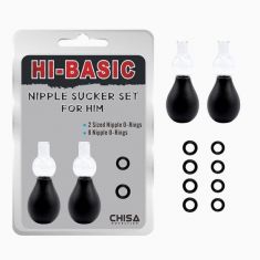 Стимулятори на соски - Hi-Basic Nipple Sucker Set for Him Стимулятори на соски - Hi-Basic Nipple Sucker Set for Him