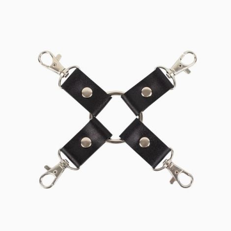 Фіксатор - Leather Fixer Slave Black