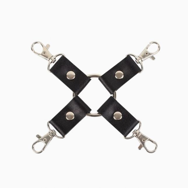 Фіксатор - Leather Fixer Slave Black