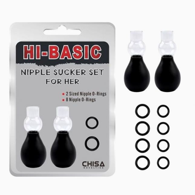 Стимулятори на соски - Hi-Basic Nipple Sucker Set for Her