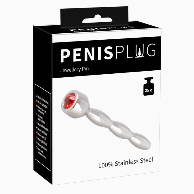 Стимулятор уретри - Penis Plug Jewellery Pin