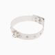 Нашийник Leather Restraints Collar White