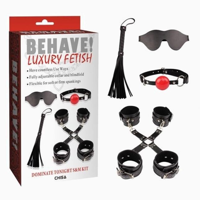 БДСМ набір - Behave! Dominate Tonight S & M Kit