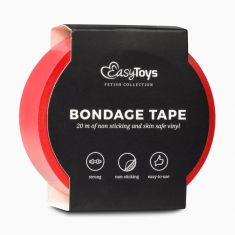 Бондажна стрічка - EasyToys Fetish Collection Red Bondage Tape 20 м