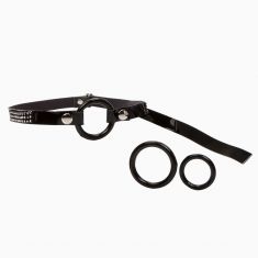 CalExotics Bound By Diamonds Open Ring Gag - кляп кільце
