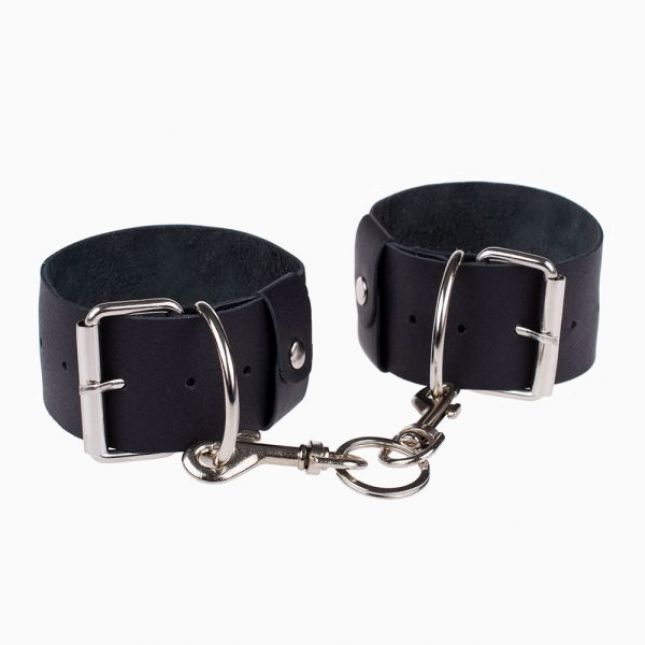 Кайдани на щиколотки Bold Desires Smooth Black