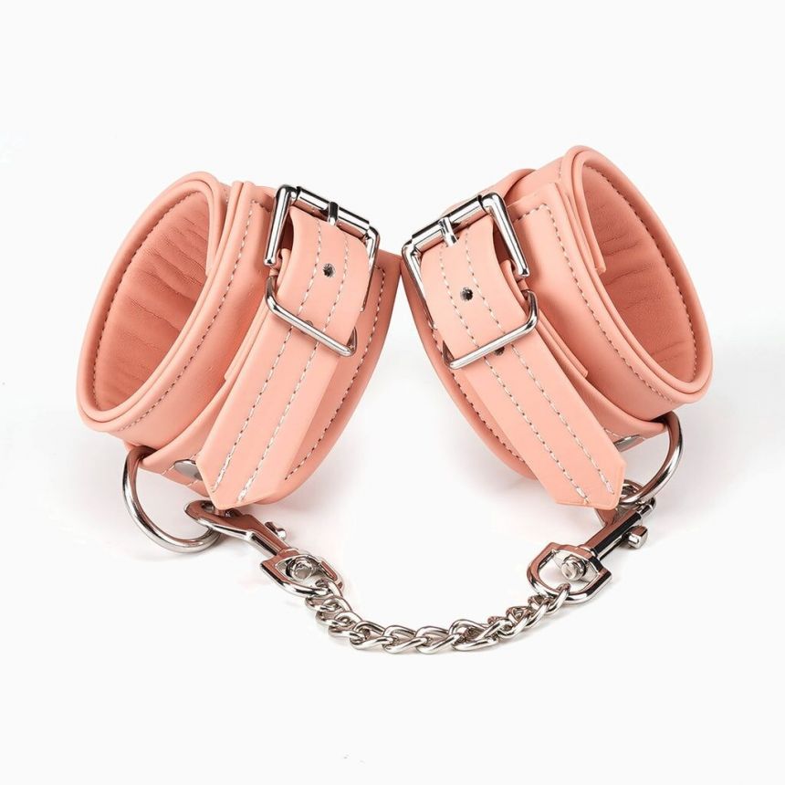 Наручники Liebe Seele Dark Candy Pink Wrist Cuffs Наручники Liebe Seele Dark Candy Pink Wrist Cuffs