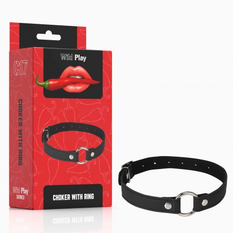 Нашийник - Erospace Wild Play Choker With Ring C17