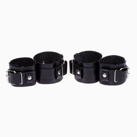 Фіксатор для зап'ястків та щиколоток Fixation Me Ankle Black