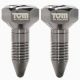 Tom of Finland Screw U II Magnetic Nipple Clamps - зажимы украшение для сосков