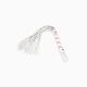 Флогер Liebe Seele White & Pink Leather Flogger