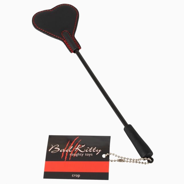 Стек - 2490960 Bad Kitty Heart Mini Crop Black