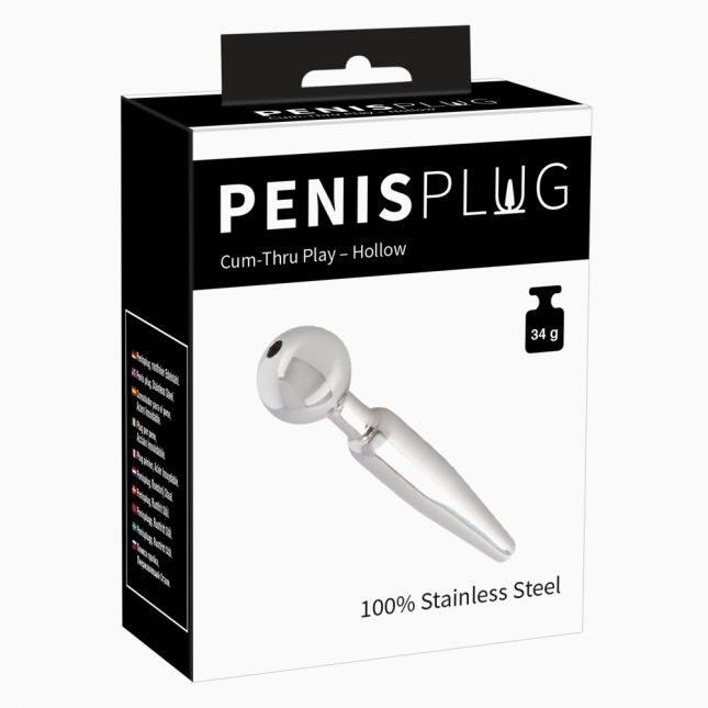 Стимулятор уретри - Penis Plug Cum - Thru